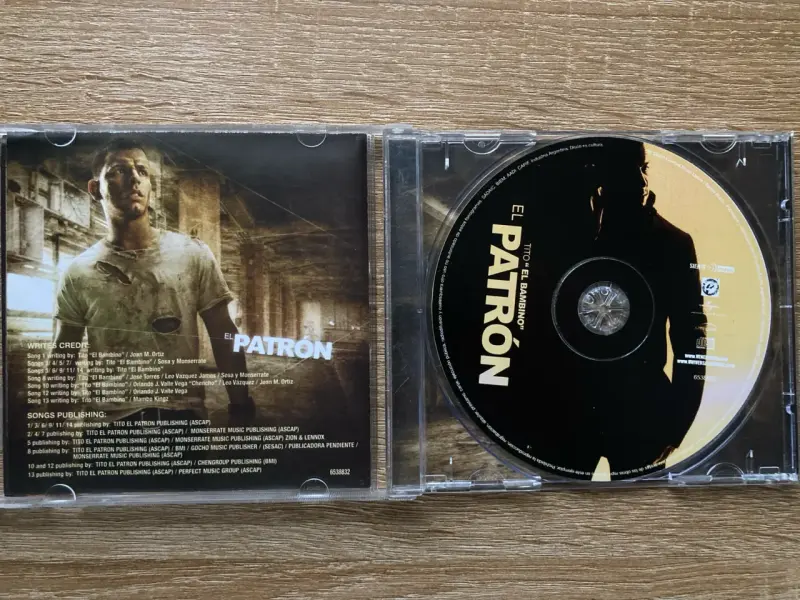 CD Tito El Bambino El Patrón - 2
