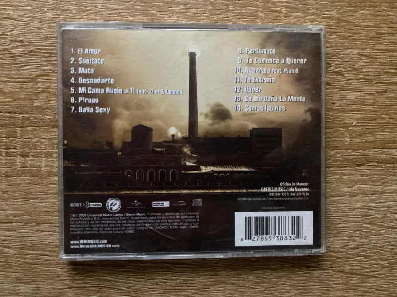 CD Tito El Bambino El Patrón - 3