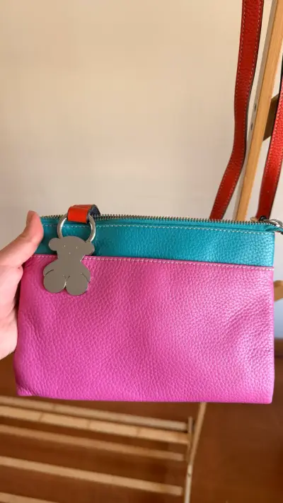 Cartera de Cuero TOUS - miniatura 1