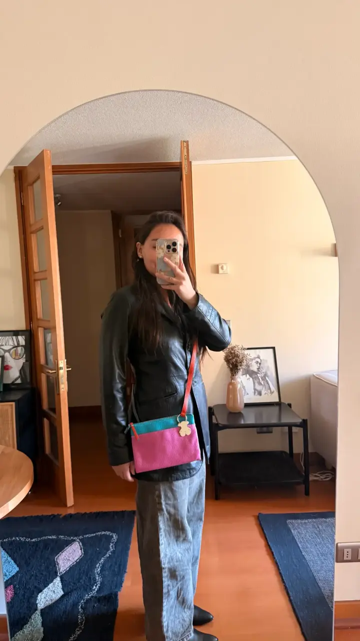 Cartera de Cuero TOUS - 4