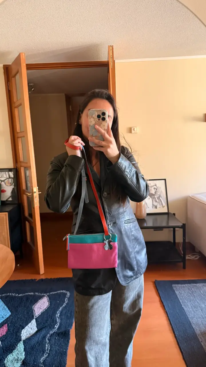 Cartera de Cuero TOUS - 5