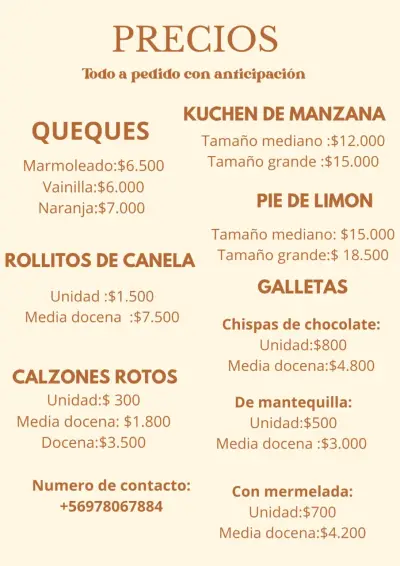 Variedad de postres dulces artesanales - miniatura 2