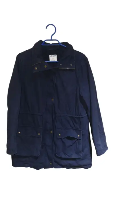 Chaqueta azul marino Old Navy para mujer - miniatura 2