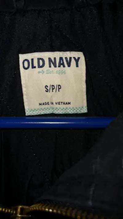 Chaqueta azul marino Old Navy para mujer - miniatura 3
