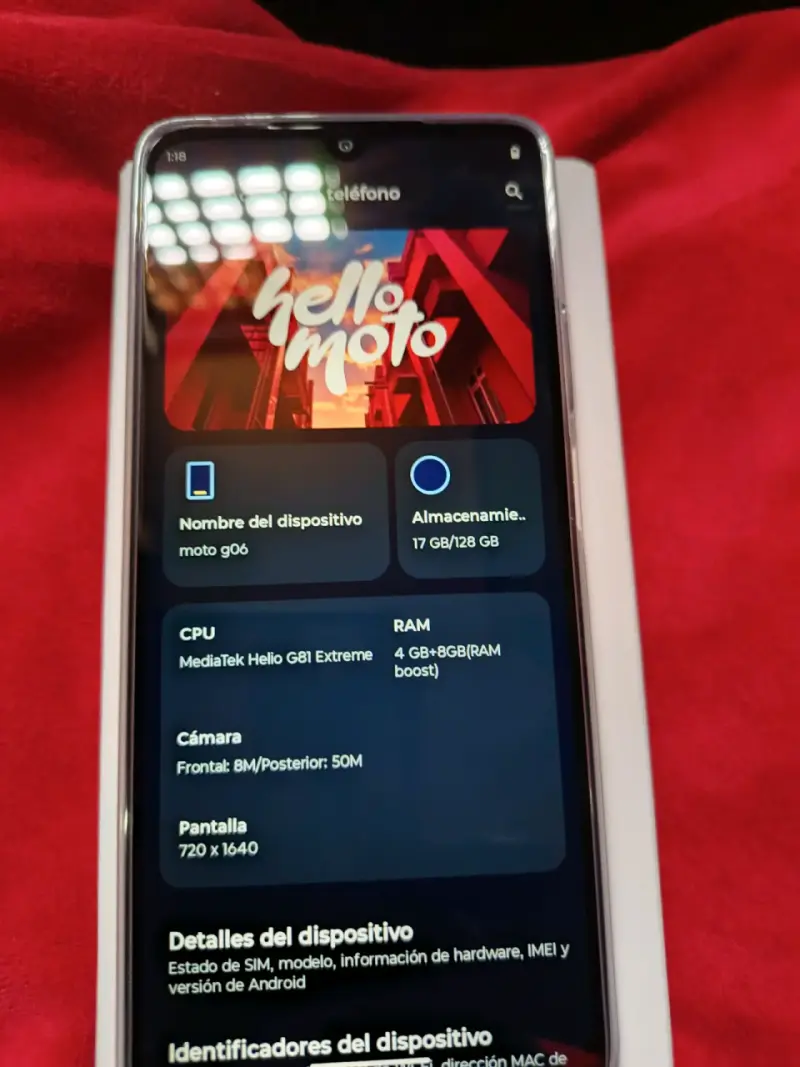 Moto G60 con Pantalla 6.8" - 4