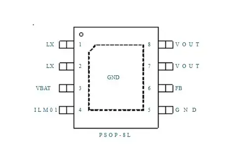 IC Convertidor Rectificador UP6010Q=GS9816 UP6010Q - 3