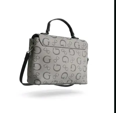 Cartera Guess con diseño monograma gris - miniatura 2