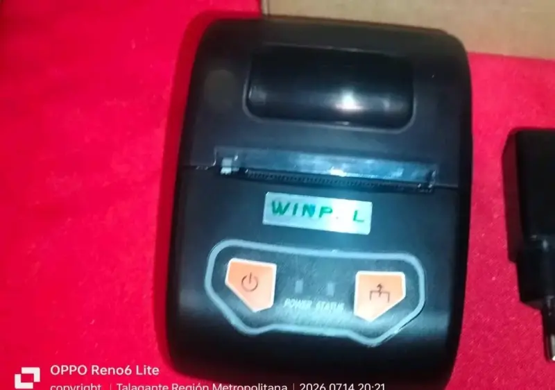 Impresora térmica portátil Winpal con accesorios - 3