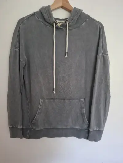 Polerón capucha gris unisex Americanino Talla XS - miniatura 2