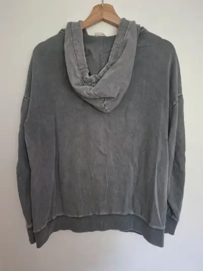 Polerón capucha gris unisex Americanino Talla XS - miniatura 3