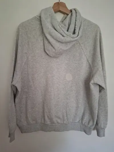 Polerón blanco con capucha H&M Talla M - miniatura 3