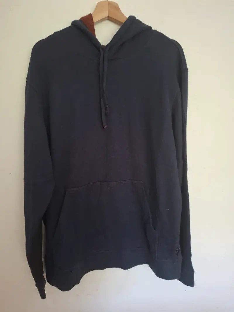 Polerón con capucha azul Patagonia Talla XL - 2