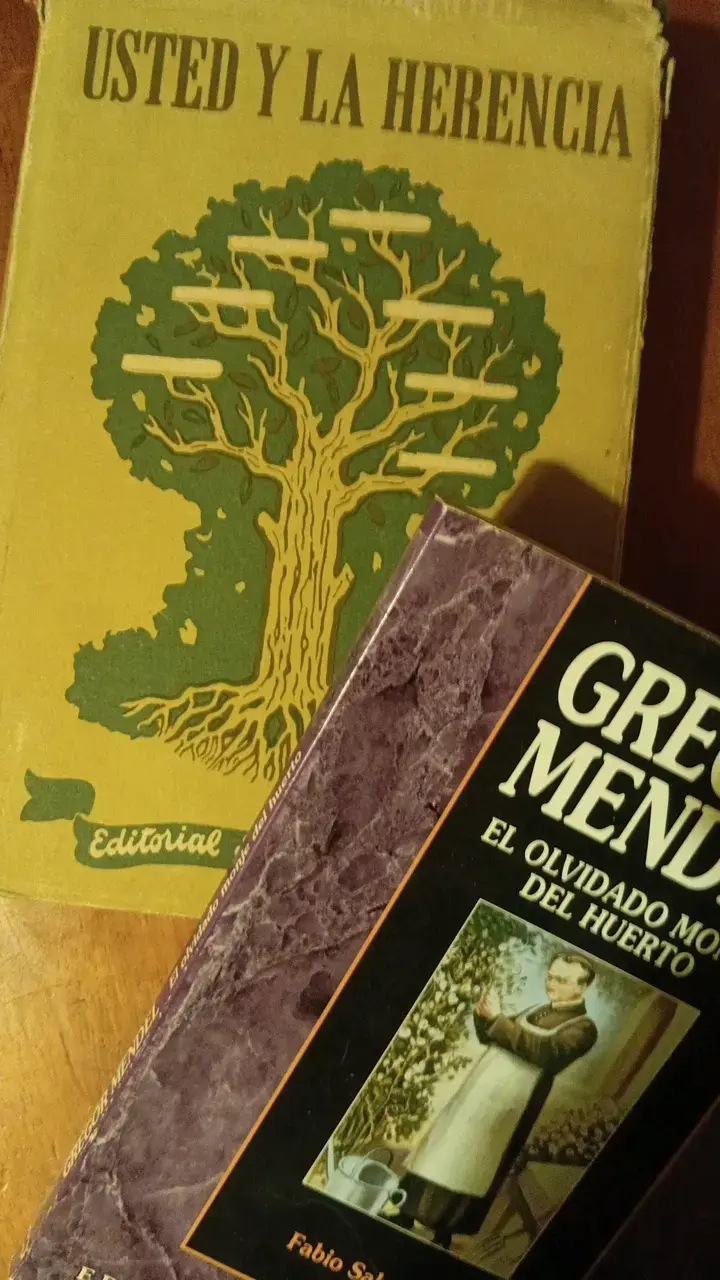 Libros 'Usted y la Herencia' y 'Gregor Mendel' - 1