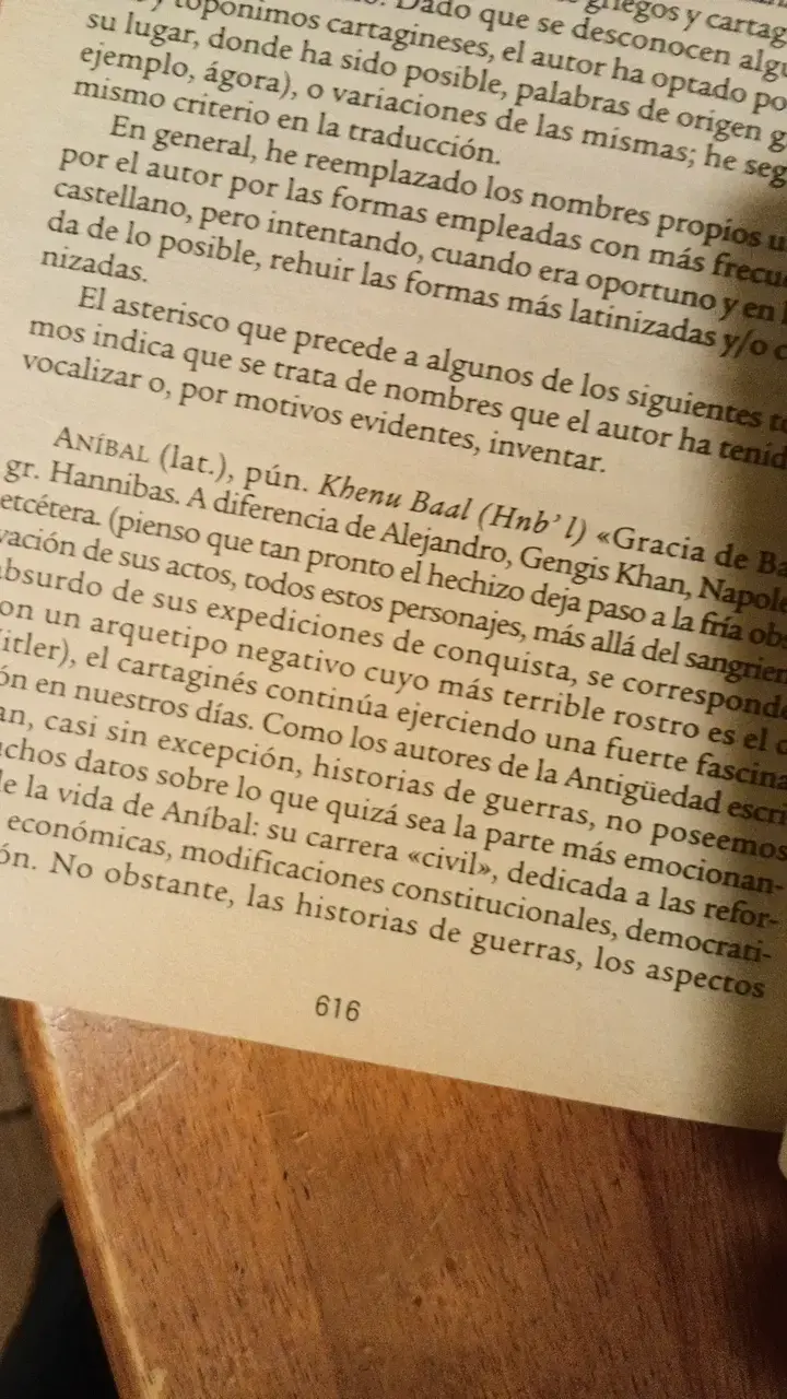 Libro 'Aníbal' de Gisbert Haefs en buen estado - 4