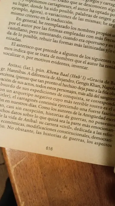 Libro 'Aníbal' de Gisbert Haefs en buen estado - miniatura 4