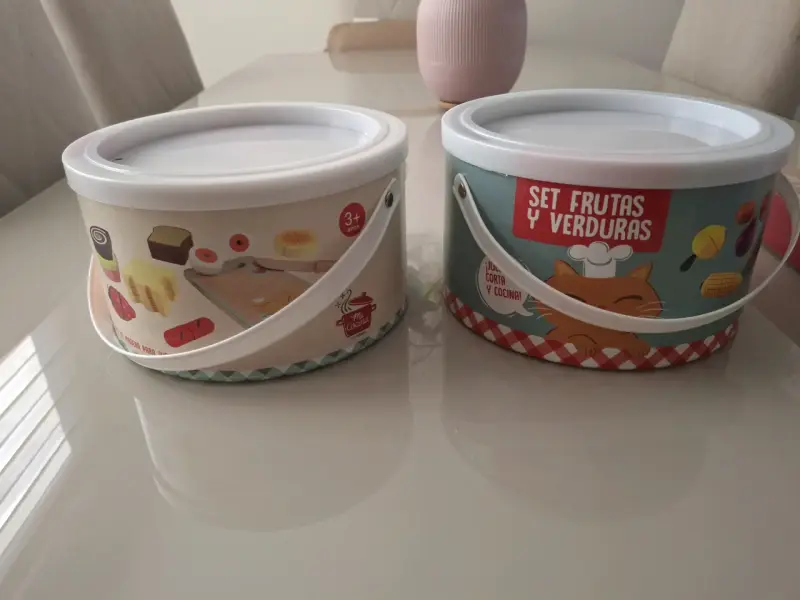 Set de juguetes de comida de madera para niños - 5