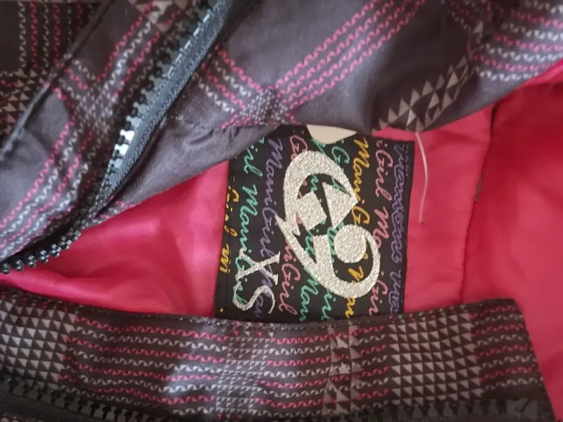 Parka a cuadros Maui and Sons Talla XS - 4