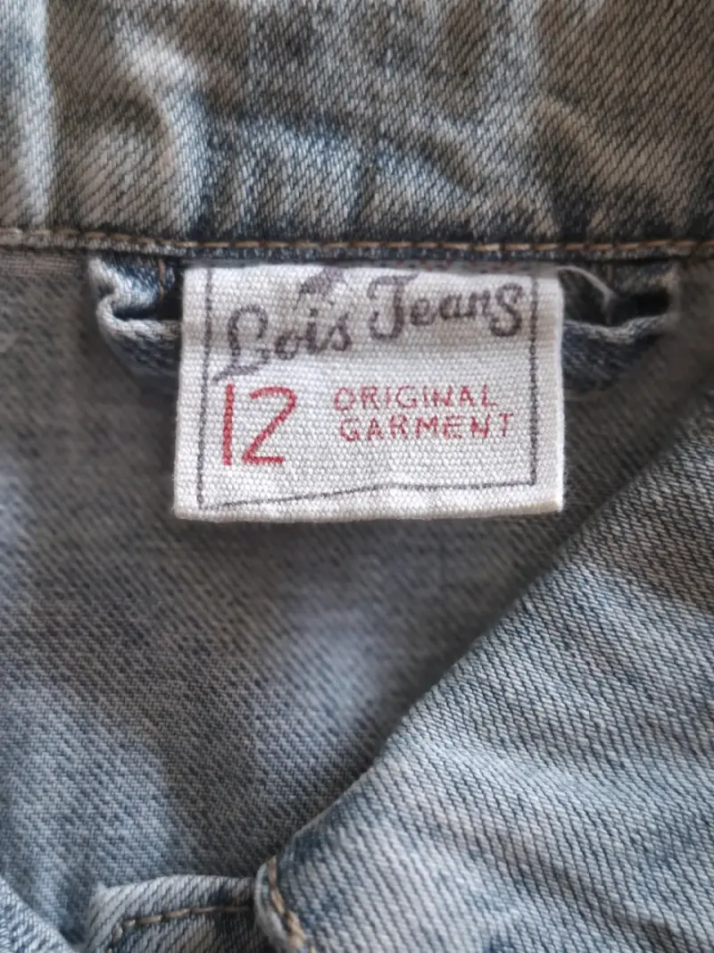 Chaqueta de mezclilla sin mangas niña Talla 12 - 5