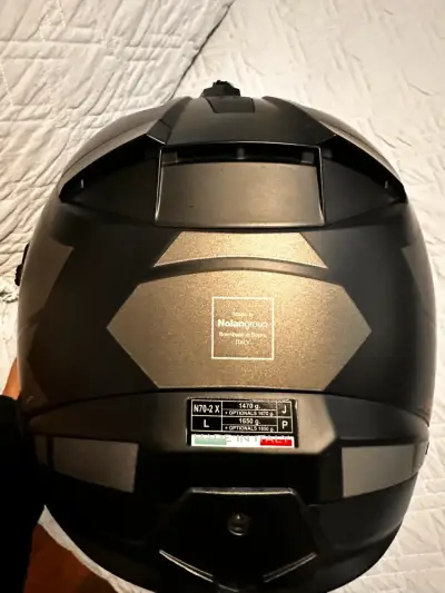 Casco modular Nolan N70-2 X negro - miniatura 5