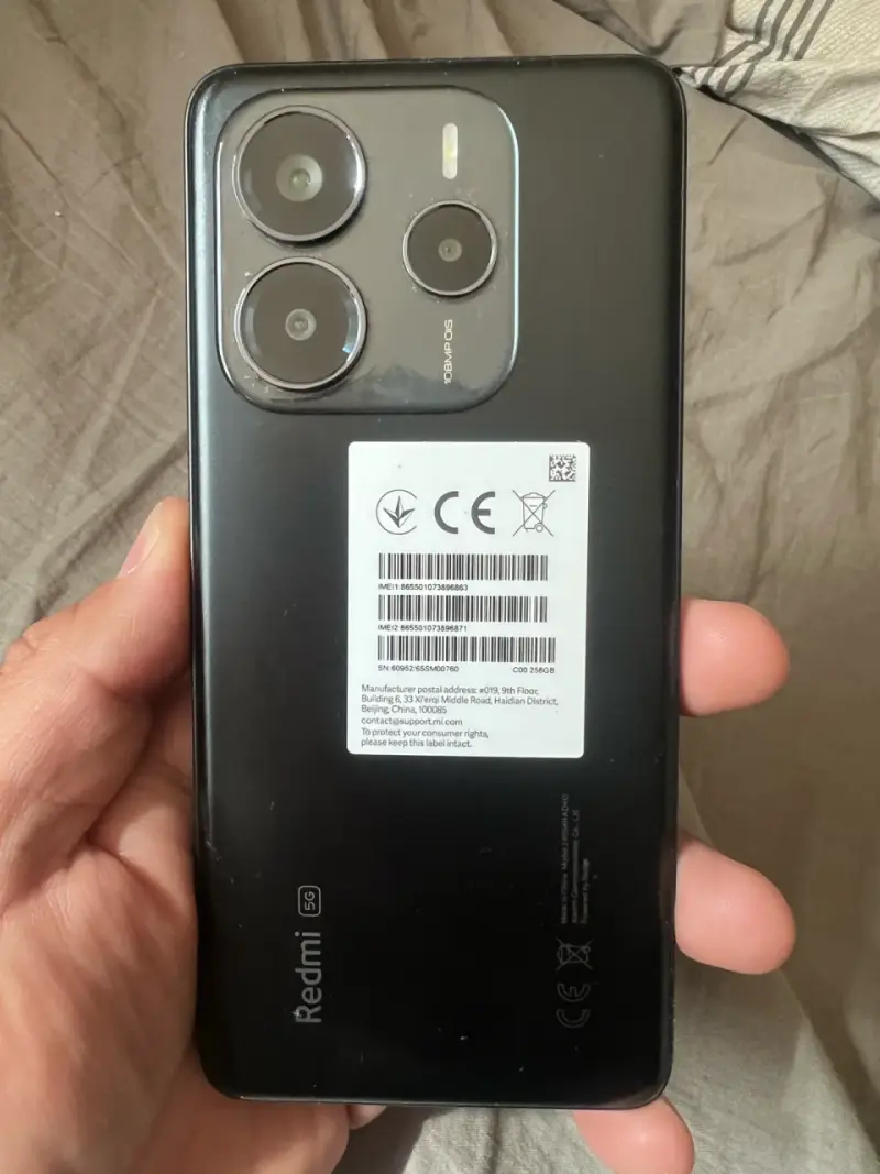 Smartphone Xiaomi Redmi Note 14 5G 256GB Negro - 2