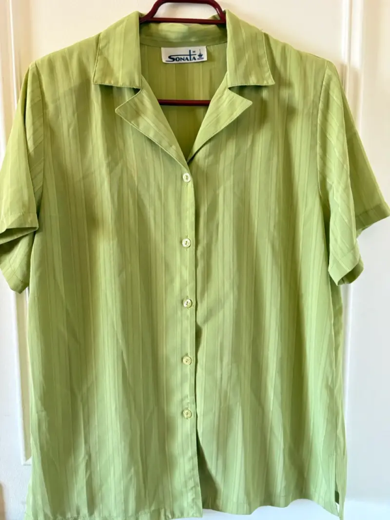 Blusa verde claro de mujer Sonata talla M