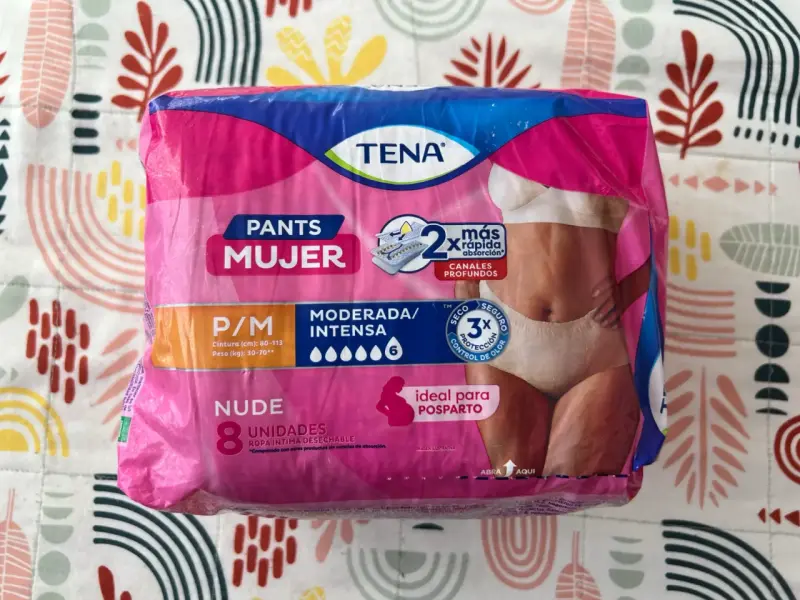 Pants Mujer TENA Nude P/M 8 Unidades - 2