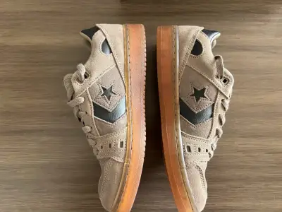 Zapatillas Converse Cons de gamuza beige - miniatura 3