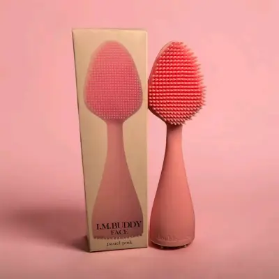 Cepillo Facial de Silicona Pastel Pink y Mint - miniatura 1