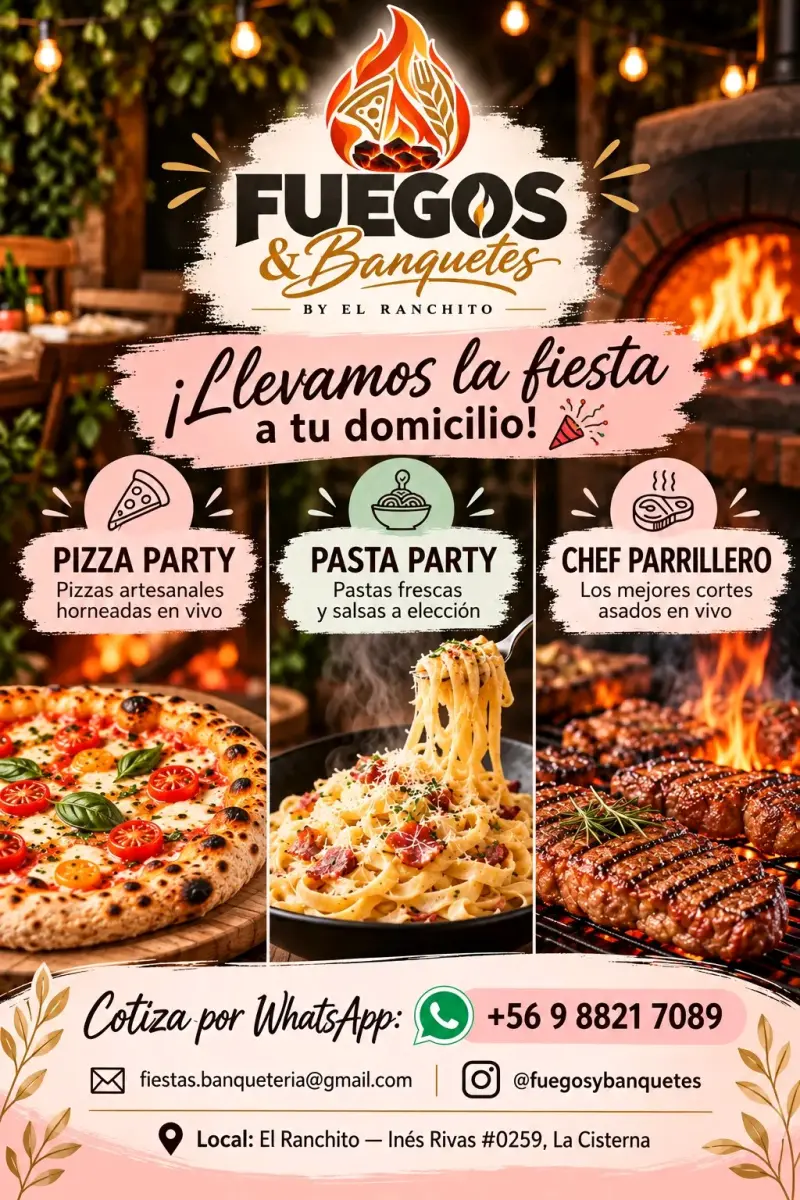 banquetes a domicilio Fuegos & Banquete - 1