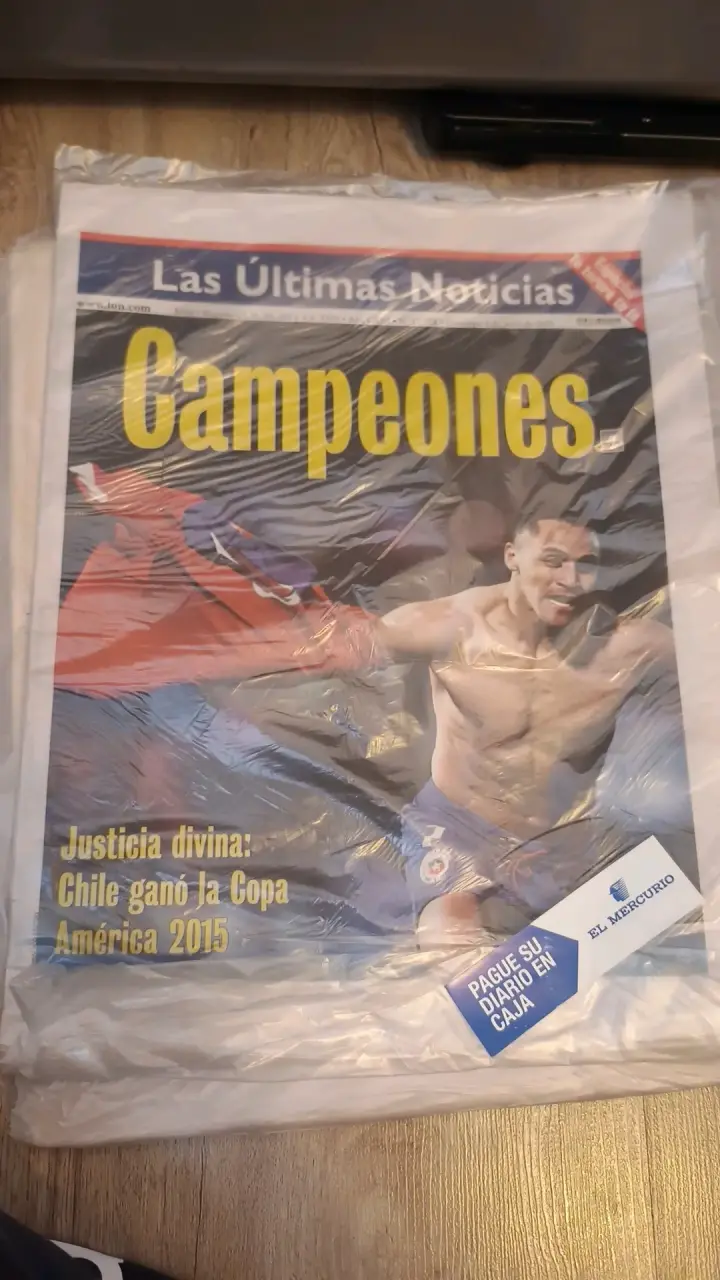 Periódico Las Últimas Noticias Campeones 2015