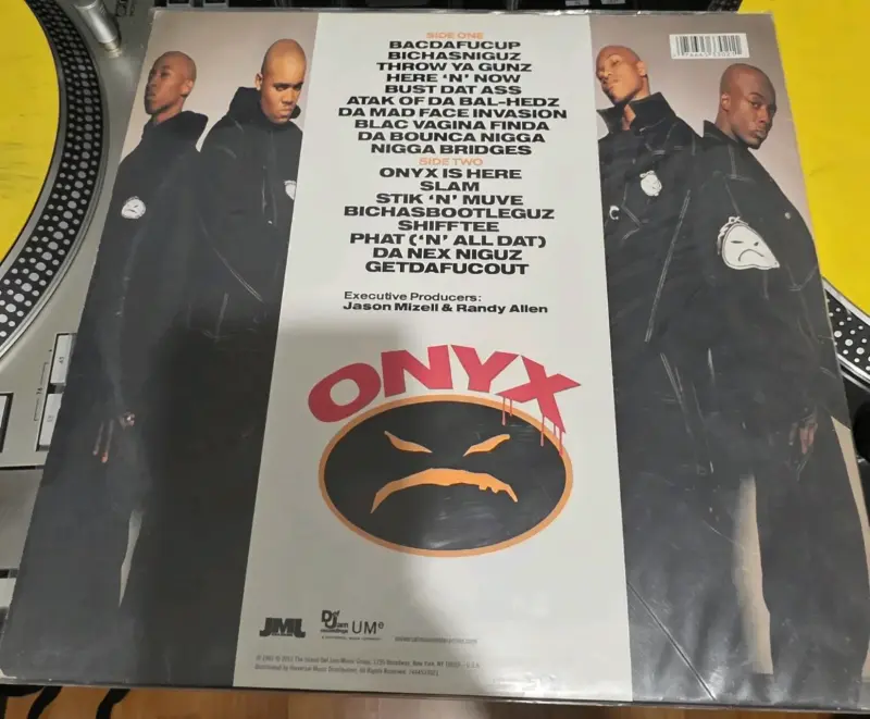 Vinilo Onyx Bacdafucup álbum clásico hip hop - 2