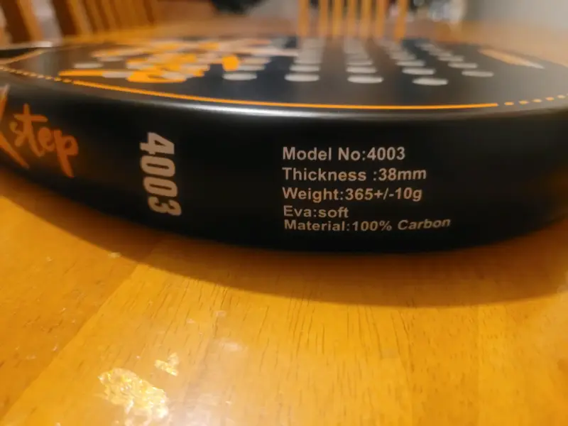 Pala de Pádel X-Step Power 4003 Carbono - 3