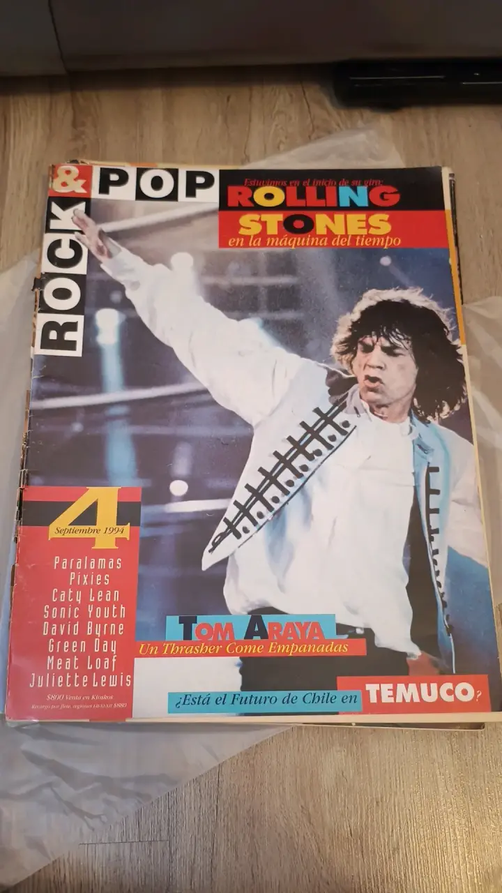 Revista Rock & Pop Rolling Stones 1994