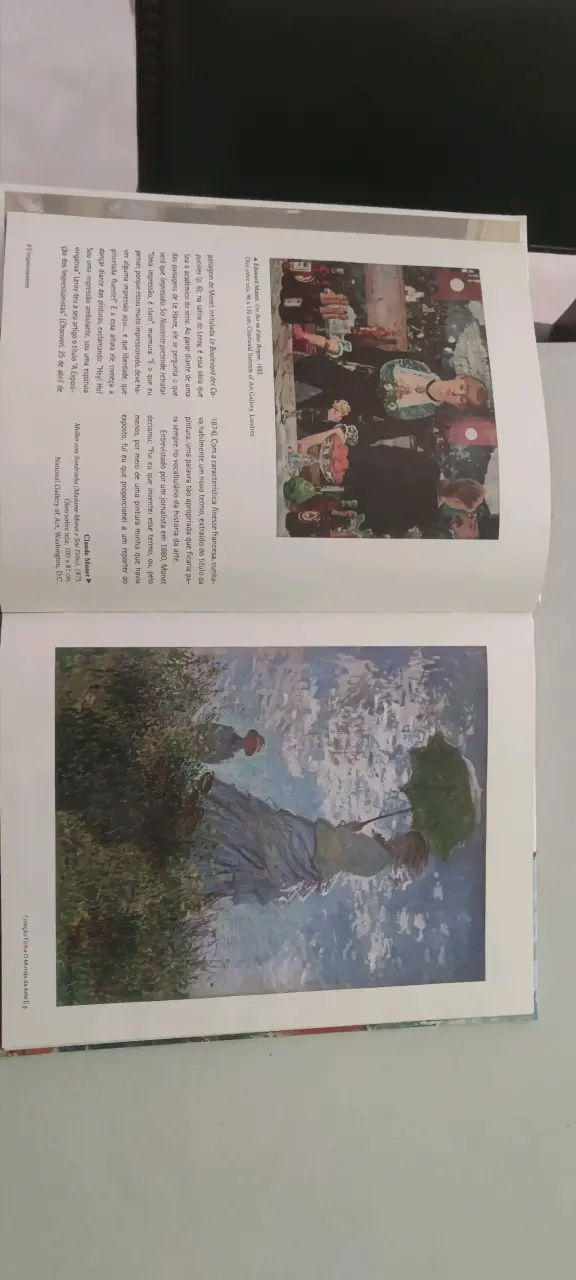 Libro de arte 'Impresionismo' de Folha S paulo - 2