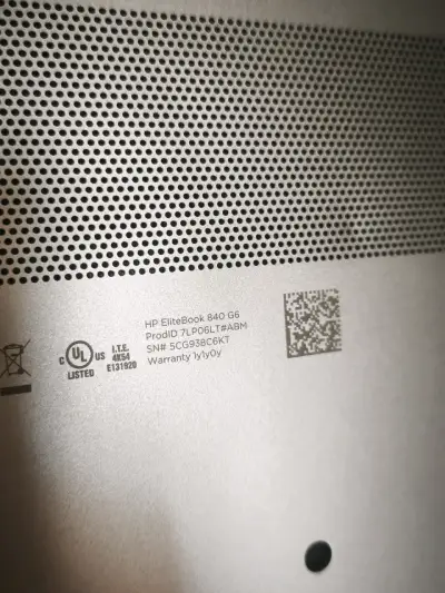 Laptop HP EliteBook 840 G6 con Bang & Olufsen - miniatura 3