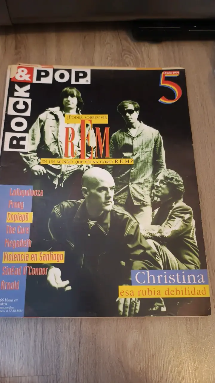 Revista Rock & Pop con R.E.M. Octubre 1994