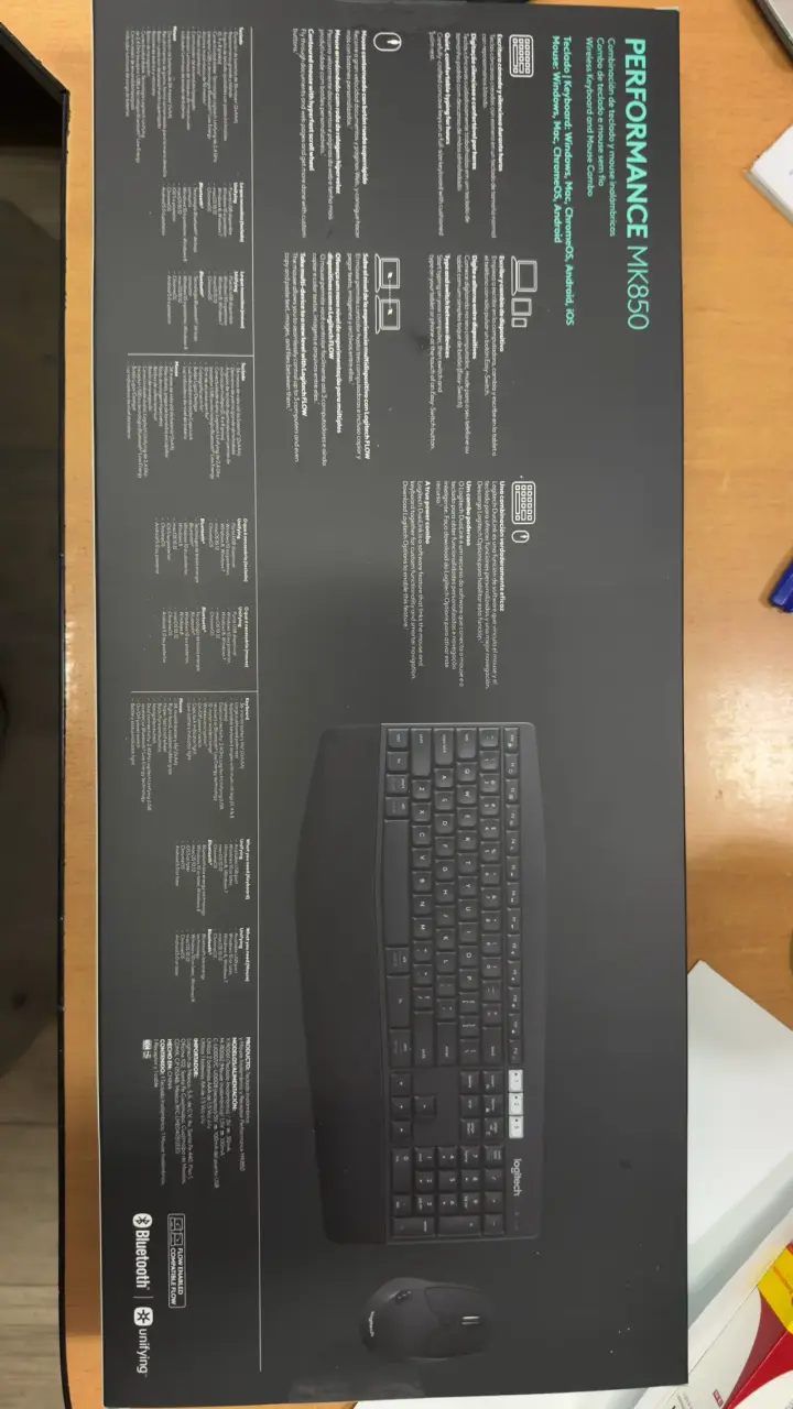 Teclado y Mouse Inalámbrico Logitech MK850 - 2