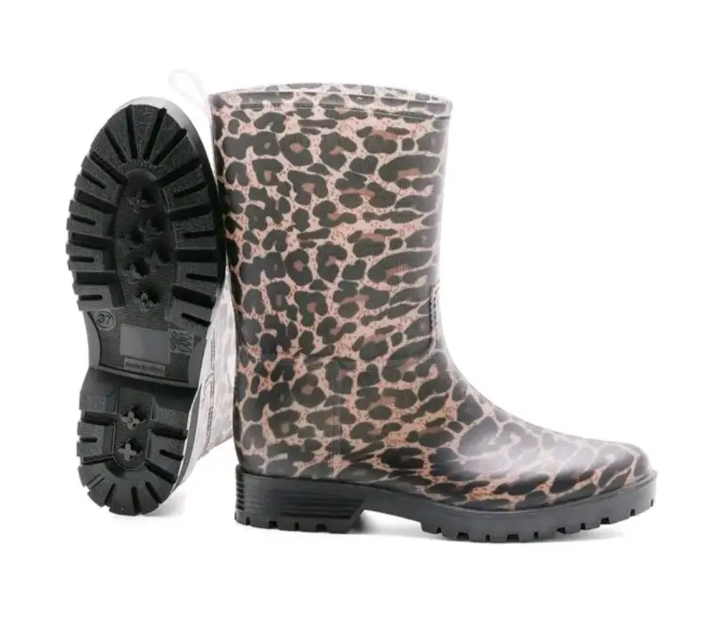 Botas de lluvia con estampado animal print. # 36 - 3