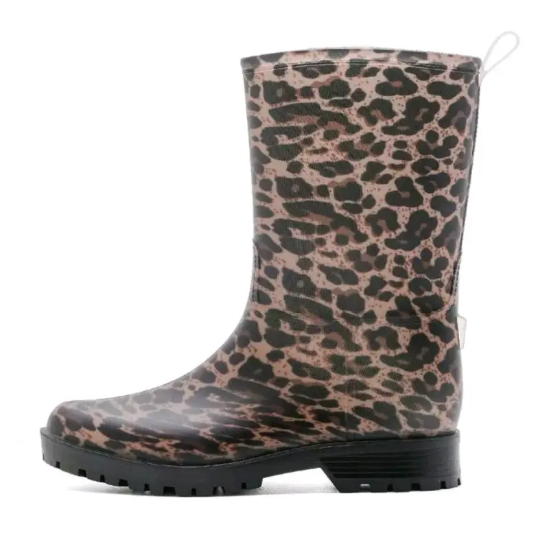 Botas de lluvia con estampado animal print. # 36 - 4