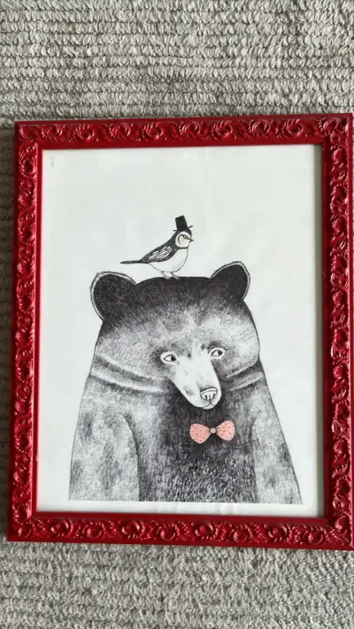 cuadros decorativos con animales 50x40 - miniatura 3