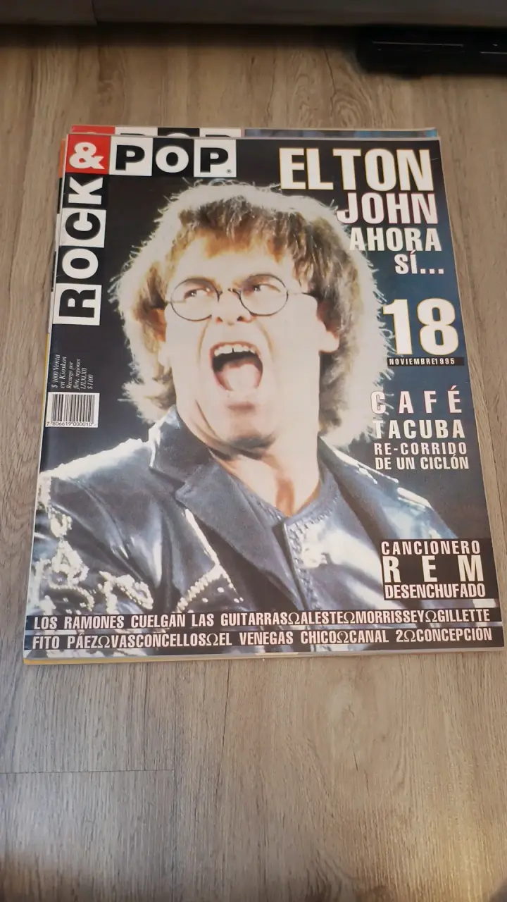 Revista Rock & Pop con Elton John 1995