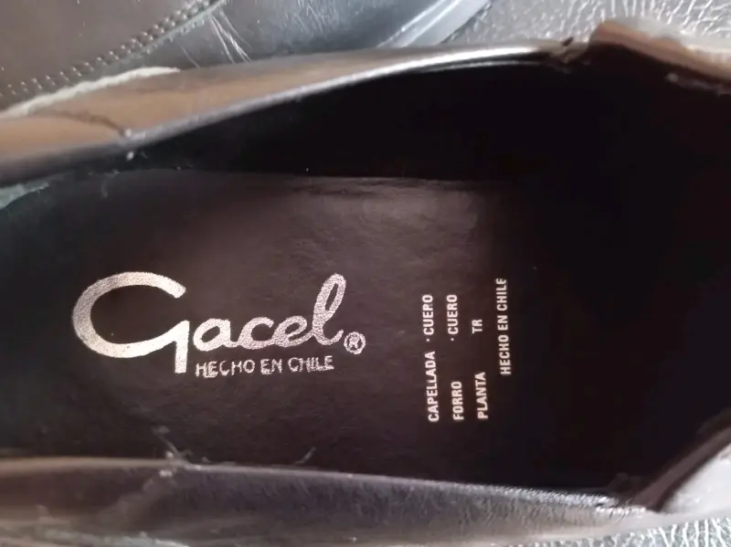 Zapatos de cuero negros para mujer marca Gacel - 2