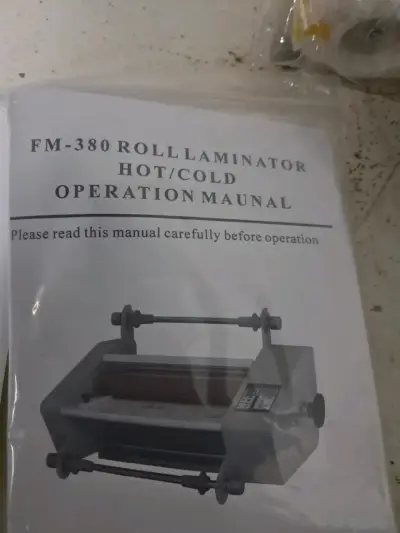Laminadora de Rollos FM-380 para Uso en Caliente y Frío - miniatura 1