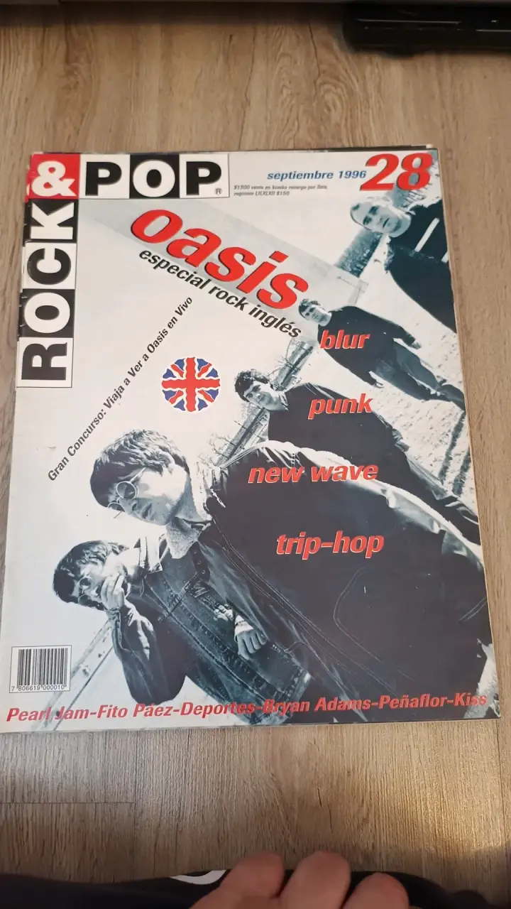 Revista Rock & Pop Oasis Especial 1996