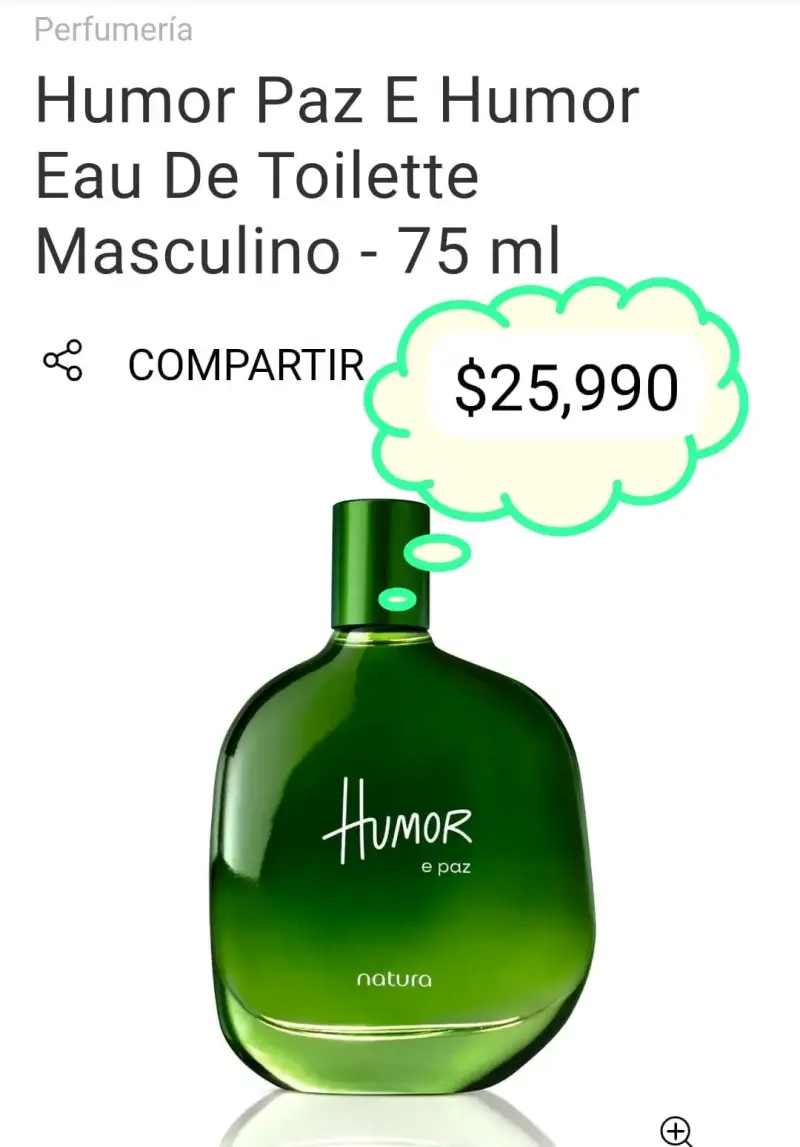 Perfume Natura Humor Próprio Eau De Toilette 75 ml - 6