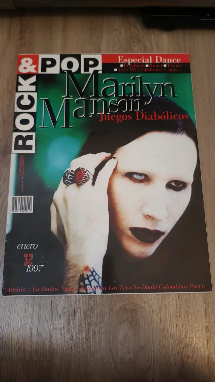Revista Rock & Pop Marilyn Manson 1997