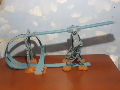 Pista de autos Hot Wheels Rev-Ups Skyway - miniatura 2