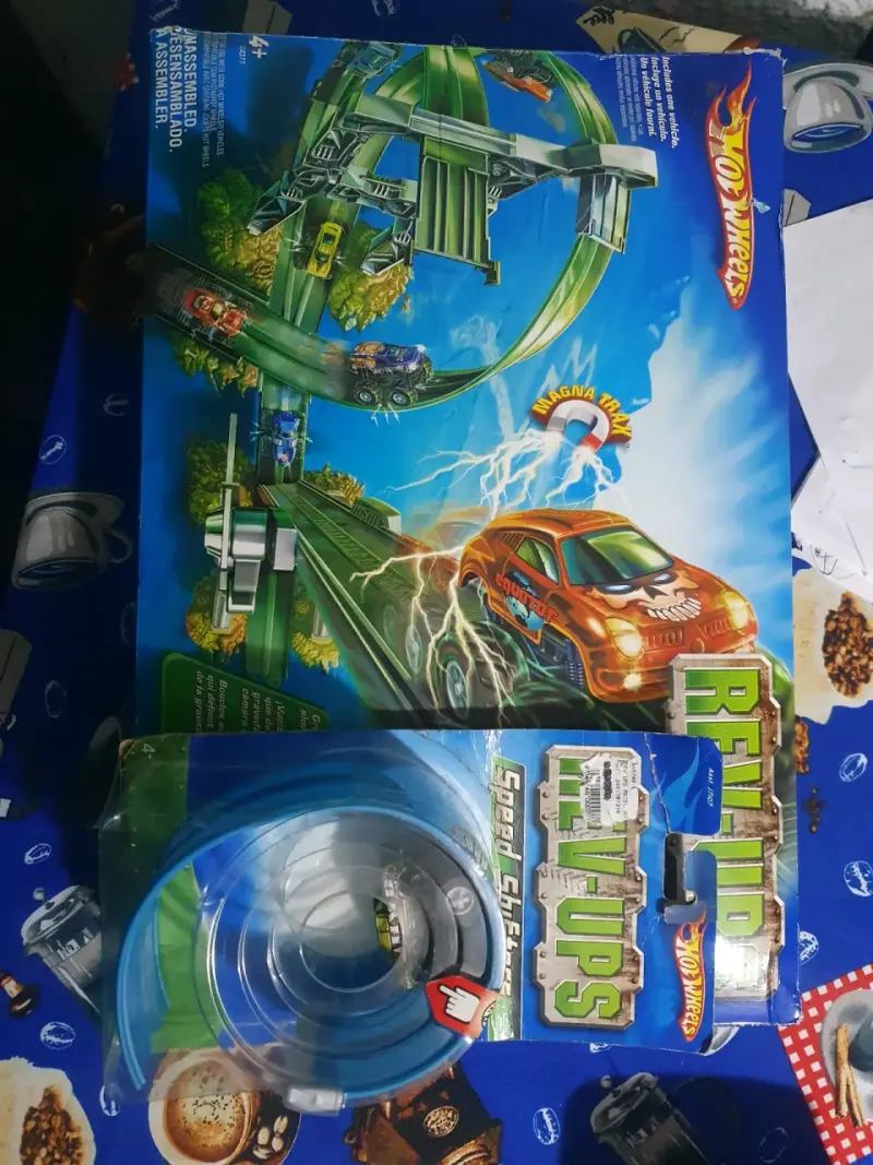 Pista de autos Hot Wheels Rev-Ups Skyway - 3