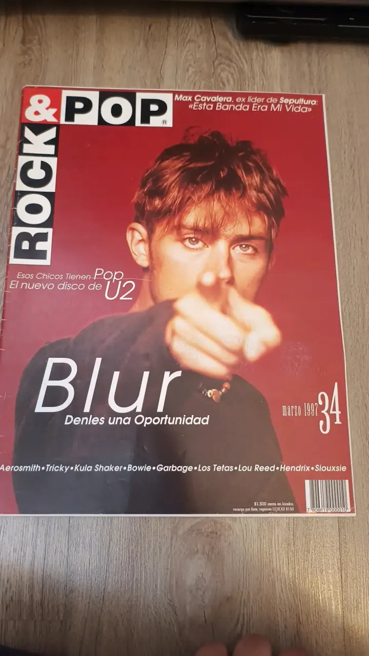 Revista Rock & Pop Blur Marzo 1997