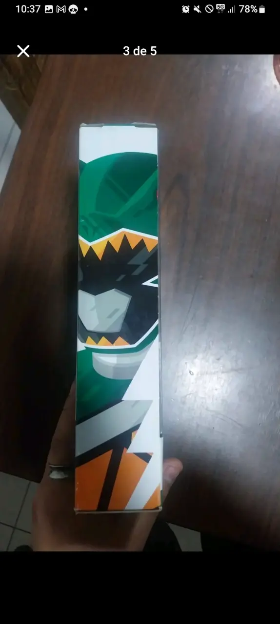 Figura Power Rangers Dino Charge Green Ranger - 3